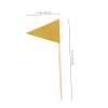Alipis 12Pcs Flag Toothpick Sticks for Appetizers Fruits and Cakes Decorations Safe and Material for Buffets and Special Occasions view 2