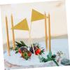 Alipis 12Pcs Flag Toothpick Sticks for Appetizers Fruits and Cakes Decorations Safe and Material for Buffets and Special Occasions view 4