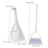 Healifty 1 Set Mini Broom and Dustpan Portable Freestanding Cleaning Brush for Household Dust and Floor Messes Design for Kitchen Bedroom and with Integrated Storage view 2