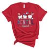 4th of July Dental Squad Shirt Tooth USA Flag American Dentist Tee Patriotic Dentist Shirt Funny Dental Office July 4th Gift view 4