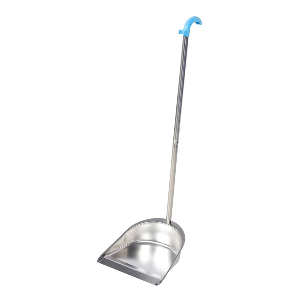 HAKIDZEL Stainless Steel Dustpan Removable Durable Cleaning Tool for Household Office Use Ergonomic Design for Easy Handling for Efficient Floor Cleanup