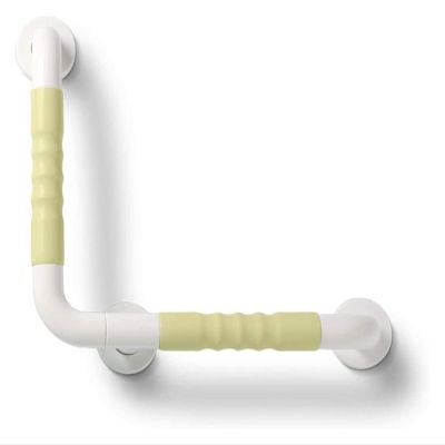 Grab Bars Type L Wall-Mounted Disabled Safety Support Non-Slip Toilet Stainless Steel