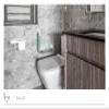 Grab Bars Type L Wall-Mounted Disabled Safety Support Non-Slip Toilet Stainless Steel view 3