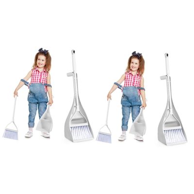 Hemobllo 1 Set Mini Dustpan and Brush Compact Broom with Dustpan for Easy Cleaning of Crumbs and Dirt Integrated Design for Efficient Storage for Small Spaces