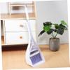Hemobllo 1 Set Mini Dustpan and Brush Compact Broom with Dustpan for Easy Cleaning of Crumbs and Dirt Integrated Design for Efficient Storage for Small Spaces view 3