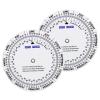 2 PCS Pregnancy Wheel, Due Date Calculator for Pregnant Patients,Pregnancy Wheel Badge Card for OB/GYN, Doctors, Midwives,Nurses and Patients view 1