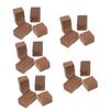 Healifty 5pcs Red Wine Brewing Wood Chips Blocks for Home Fermentation Flavor Random Shape for Wine Making Supplies view 1