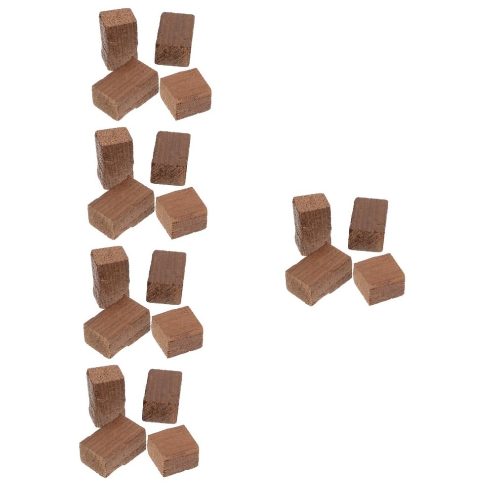 Hemobllo Red Chips for Home Brewing Cubes Enhances Wine Flavor Aroma Random Shapes Supplies