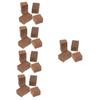 Hemobllo Red Chips for Home Brewing Cubes Enhances Wine Flavor Aroma Random Shapes Supplies view 1