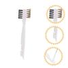 WOFASHPURET Gas Stove Scrub Brush Brass Wire Bristles Heavy Duty Cooktop Cleaning Brush for Kitchen Utensils and Seam Gaps Effective Cleaning for Gas Range view 2