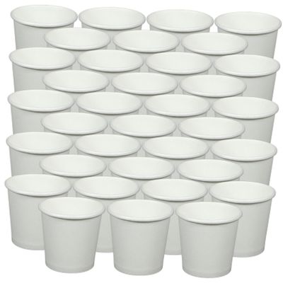 NOLITOY 100pcs 1oz Disposable Paper Cups Small Snack Cups for Coffee and Juice Party Drinking for Events and Bathroom Use