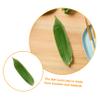 ABOOFAN 100pcs Sushi Decorative Leaves Bamboo Leaves for Japanese Decorations Sashimi Dish view 3