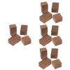 Healifty Red Wine Brewing Wood Chips Rustic Oak Cubes for Home Wine Making Enhance Flavor Aroma Random Shapes for Brandy Cocktail Smoker Applications view 1