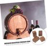 Healifty Red Wine Brewing Wood Chips Rustic Oak Cubes for Home Wine Making Enhance Flavor Aroma Random Shapes for Brandy Cocktail Smoker Applications view 4