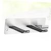 Hair Dryer Holder Rack Wall Mounted Stainless Steel for Bathroom view 4