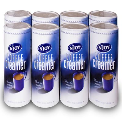 Non-Dairy Coffee Creamer Powder 16 oz Canisters (Pack of 8) Kosher,