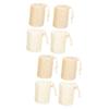 NIYANGLE 8pcs Natural Loofah Dish Scrubber Sponges for Kitchen Cleaning Bowl Washing Tools Non-Scratch and for Pots and Pans Easy to Store and Use view 1