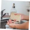 NIYANGLE 8pcs Natural Loofah Dish Scrubber Sponges for Kitchen Cleaning Bowl Washing Tools Non-Scratch and for Pots and Pans Easy to Store and Use view 2