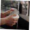 NIYANGLE 8pcs Natural Loofah Dish Scrubber Sponges for Kitchen Cleaning Bowl Washing Tools Non-Scratch and for Pots and Pans Easy to Store and Use view 3