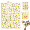 50 Sheet Lemon Pattern Tissue Paper Summer Fruit Gift Wrapping Papers 20 x 14 Inch Bouquet Flower Candy Bag Fillers Packaging Paper for Birthday Baby Shower Party Craft Decorative Art Tissue (A) view 1