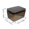 MAGICLULU 1Pc Versatile Tissue Box with Lid Practical Storage for Towels and Masks for Home Office Restaurants and Hotels Stylish Desktop Tissue Holder view 2