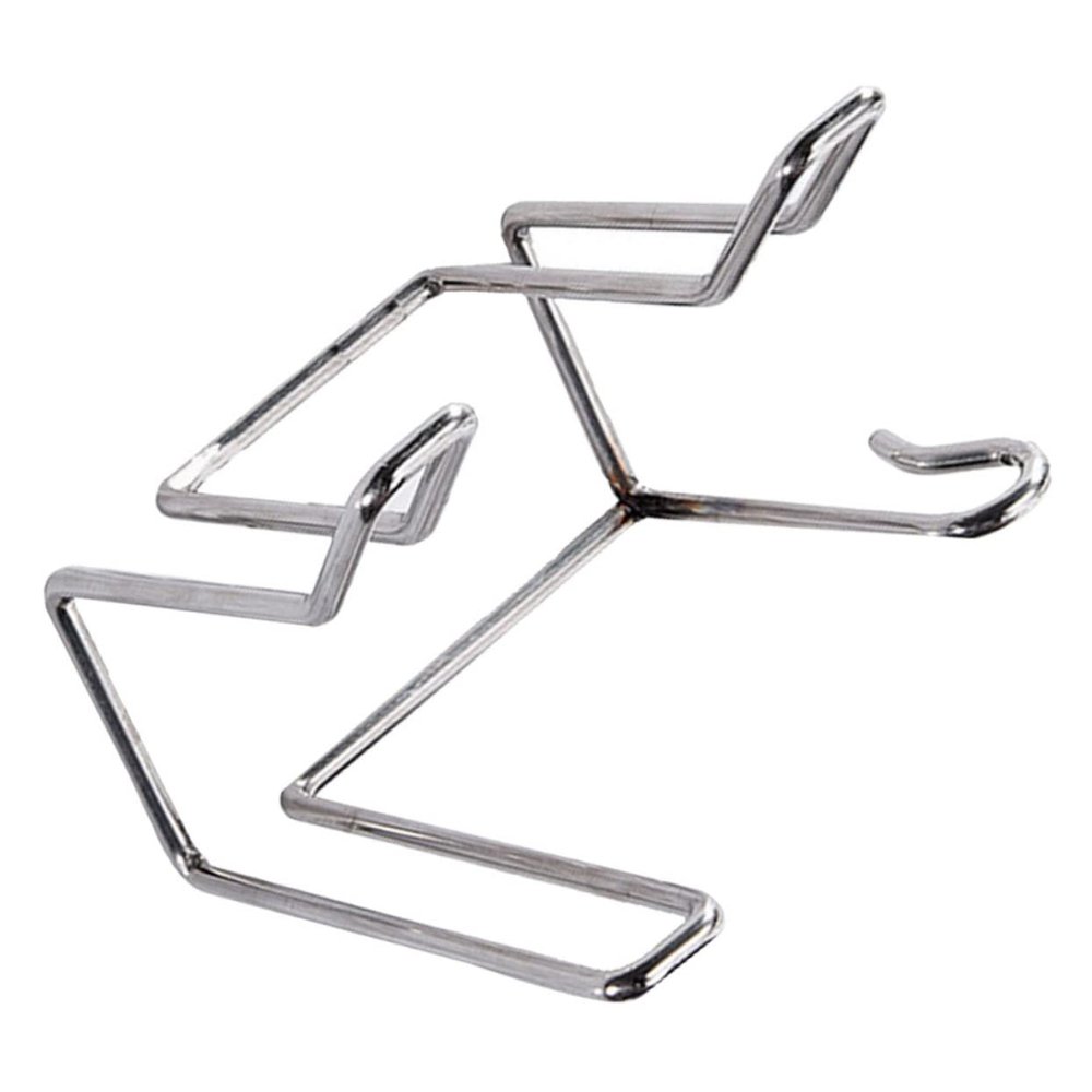 WRITWAA 1Pc Wall Mounted Hair Dryer Storage Hook Hair Dryer Holder Rack Space Saving Bathroom Organizer for Hair Tools Easy Installation Finish