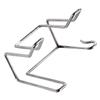 WRITWAA 1Pc Wall Mounted Hair Dryer Storage Hook Hair Dryer Holder Rack Space Saving Bathroom Organizer for Hair Tools Easy Installation Finish view 1