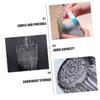 PartyKindom Eco-friendly Personal Care Cup Portable Toothbrush Box for Travel Soft Bristle Travel Toothbrush Case view 3