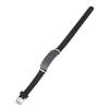 SAFIGLE Stainless Steel Curved Card Silicone Wrist Strap Adjustable Black Wrist Band for Men for Everyday Use view 1