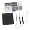 HOUDERCO 2sets Eyeglass Repair Tools Screws Nose Pads and Screwdriver for Quick Glasses Fixing Portable Glasses Maintenance Kit for Eyewear Enthusiasts view 4