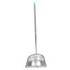 No Stoop Dustpan Garbage Shovel Stainless Steel with Plastic Grip view 1