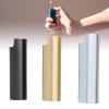 3 Pcs Metal Lighter Case 8cm Length Black Gold Silver Zinc Alloy Lighter Cover Holder Set view 2