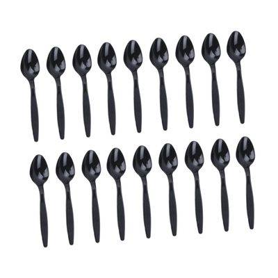 Ipetboom 48PCS Portable Plastic Spoons Disposable Cutlery for Graduation Parties Picnics and Barbecues Stylish for Convenient Tableware Use