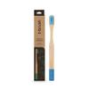 t-brush Kids Bamboo Toothbrush - Blue Colour - Cute Fun Toothbrush view 2