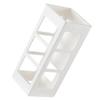 Alipis 3pcs Hair Tool Organizer Wall-Mounted Hair Dryer Straightener Holder Bathroom Wall Organizer Toiletry Holder Multi-Functional Storage Rack view 2