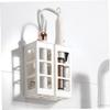 Alipis 3pcs Hair Tool Organizer Wall-Mounted Hair Dryer Straightener Holder Bathroom Wall Organizer Toiletry Holder Multi-Functional Storage Rack view 4