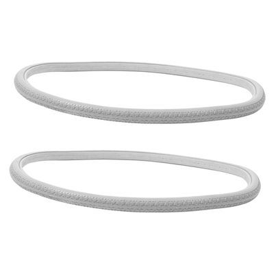 PartyKindom 2pcs Lehuojia Wheelchair Tires Pu Tire Replacement Wheelchair Wheels for