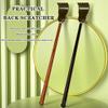 Extended Wooden Handle Back Scratcher, Practical Back Massager Tool for Office, Itching Artifact for The Elderly, with Resin Gripper(A,40cm*1) view 2