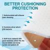 Geiserailie 20 Pcs Silicone Foam Dressing Without Border Highly Absorbent Adhesive Bandages Non-Bordered Foam Dressings for Wound Care Bed Sore Leg Ulcer Diabetic Ulcer(3 x 3 Inches) view 3