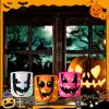 Sadnyy 3 Pcs Halloween Trick or Treat Bags Light up for Kids Pumpkin Candy Bucket LED Halloween Treating Baskets Reusable Goody Tote Bag for Party Favor Supplies(White, Pink,Orange) view 4
