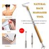 3-in-1 Multifunctional Back Scratcher, with Ear Pick and Screwdriver, Stainless Steel Telescopic Massage Tool, Itching Artifact with Lanyard(2pcs) view 2