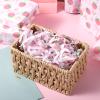 100 Sheets Pink Bow and Strawberry Tissue Paper, 20 x 14 Inch Pink Bow Strawberry Printed Wrapping Paper for Mother's Day Birthday Wedding Baby Shower Gift Wrapping Holiday Bouquet view 3