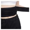 GFAZXDS Posture Corrector Shoulder Back Pain Reliever Spine Straightener Orthopedic Brace Belt Straight Corset for Back Support Needed,Black-L view 2