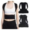 GFAZXDS Posture Corrector Shoulder Back Pain Reliever Spine Straightener Orthopedic Brace Belt Straight Corset for Back Support Needed,Black-L view 4