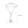 Ipetboom 15Pcs Transparent Cocktail Cups Disposable Wine Goblets for Parties Festivals Events Elegant Beverage Containers for Weddings Banquets Home Use view 2