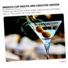 Ipetboom 15Pcs Transparent Cocktail Cups Disposable Wine Goblets for Parties Festivals Events Elegant Beverage Containers for Weddings Banquets Home Use view 3