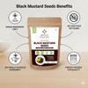 SPICY PANTRY Black Mustard Seeds 5 lbs Whole Spice for Curries, Pickles, Marinades, Spice Blends & Tempering Non-GMO, Gluten Friendly, Bold & Pungent Flavor view 3