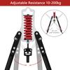 Arm Exerciser, 10-200 KG Double Spring Power Twister,Adjustable Hydraulic Strength Training Arm Machine,Home Chest Expander Builder,Shoulder Muscle Enhanced Fitness Equipment view 3