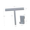 LOEFLIFA Ergonomic Handle Glass Squeegee Multi-Function Window Cleaning Tool Wet Dry Use view 2
