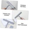 LOEFLIFA Ergonomic Handle Glass Squeegee Multi-Function Window Cleaning Tool Wet Dry Use view 4